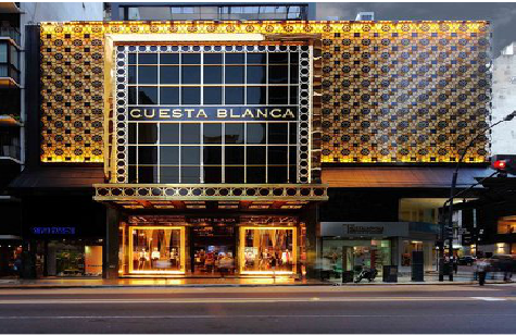 永嘉门头设计与商业空间的纽带。