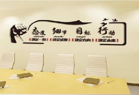 永嘉企业文化墙主要展示什么？