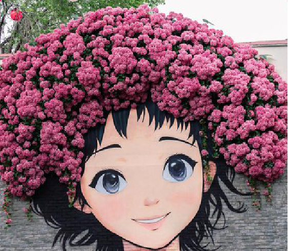 永嘉墙体彩绘-网红墙打卡