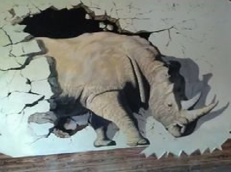 永嘉在墙绘中，如何绘制3D效果？