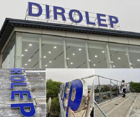 永嘉楼顶发光字安装的注意事项。